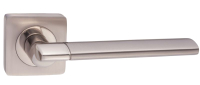 Ручка дверная Ренц Марчелло / INDH 57-02 SN/NP (никель матовый/никель блестящий) - 