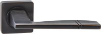 Ручка дверная Ренц Риволи / INDH 72-02 ABB (бронза черная с патиной) - 
