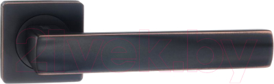 Ручка дверная Ренц Остия / INDH 74-02 ABB (бронза черная с патиной)