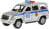 Автомобиль игрушечный Технопарк UAZ Patriot Полиция / SB-17-81-UP-P-WB - 