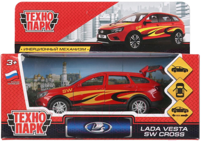 Автомобиль игрушечный Технопарк Lada Vesta SW Cross / VESTA-CROSS-S