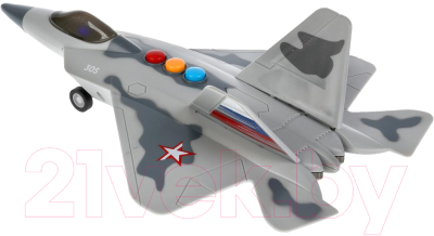 Самолет игрушечный Технопарк Истребитель / ZY1006390-R