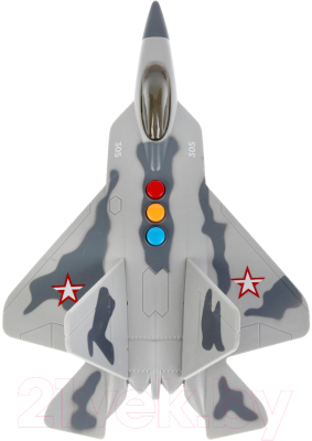 Самолет игрушечный Технопарк Истребитель / ZY1006390-R