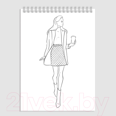 Изображение товара Раскраска Феникс+ Fashion-раскраска Повседневные образы / 62901