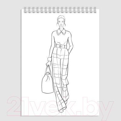 Изображение товара Раскраска Феникс+ Fashion-раскраска Повседневные образы / 62901