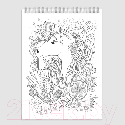 Изображение товара Раскраска Феникс+ Антистресс для школьников Для девочек / 62904