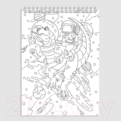 Изображение товара Раскраска Феникс+ Антистресс для школьников Для мальчиков / 62905