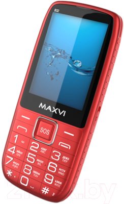 Мобильный телефон Maxvi B32 (красный)