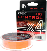 

Леска плетеная Kraken, Jig Control 4X 125м 0.13мм