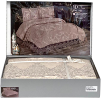Набор текстиля для спальни Karven Vendy / Y 860 (Tas/бежевый) - 