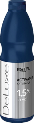 Эмульсия для окисления краски Estel De Luxe Активатор 1.5% (1л)