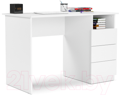 Письменный стол Mio Tesoro Велия МВ-08 (белый)