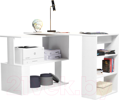 Письменный стол Mio Tesoro Велия СМ-02 (белый)