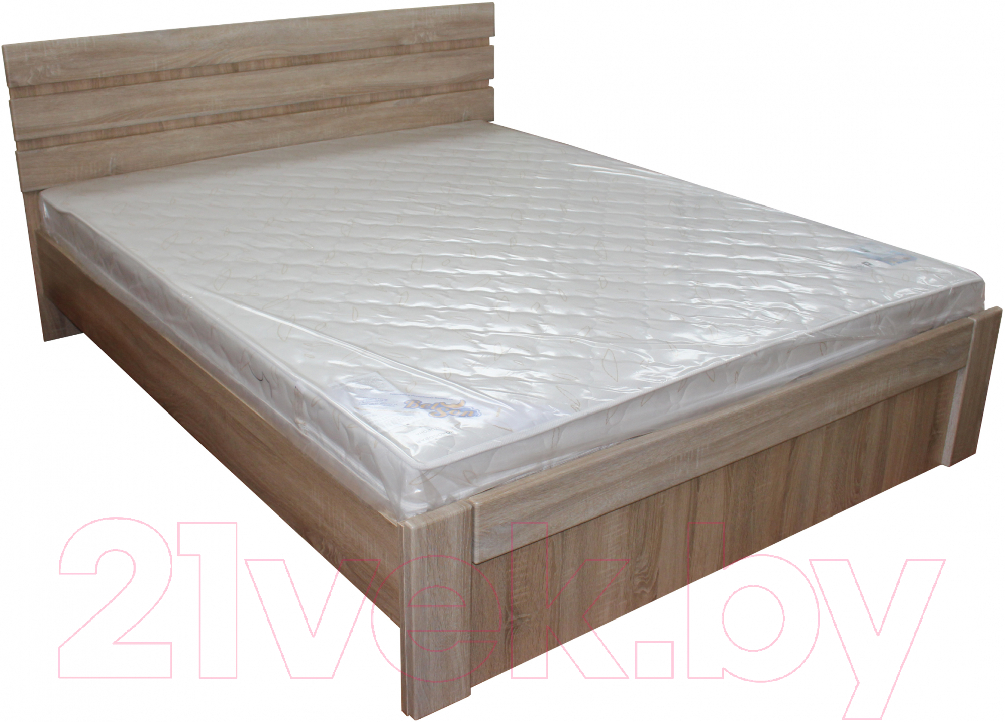 Полуторная кровать Компас-мебель КС-014-1014Д2 140x200