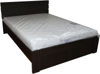 Полуторная кровать Компас-мебель КС-014-12Д2 120x200 (венге темный) - 