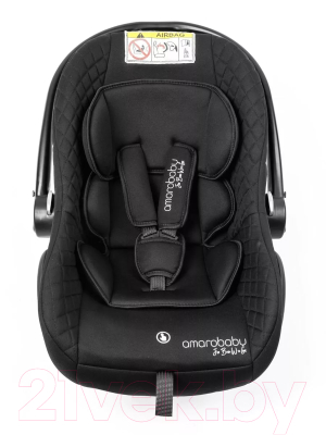 Автокресло Amarobaby Baby Сomfort / AB222008BC/09 (черный)