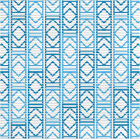 Коврик для ванной Вилина Преображение 7104 214PT-blue (50x80) - 