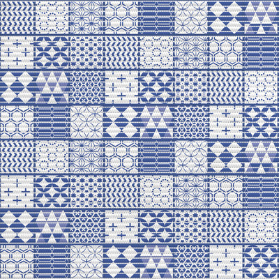 Коврик для ванной Вилина Преображение 7104 218PT-blue (50x80) -