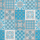 Коврик для ванной Вилина Преображение 7104 225PT-turquoise (50x80) - 