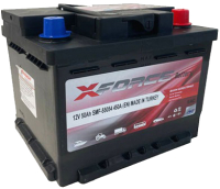 

Автомобильный аккумулятор XFORCE, 50 R 450A низкий
