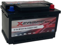 Автомобильный аккумулятор XFORCE 75 R 740A низкий / SMF-56418 (75 А/ч) - 