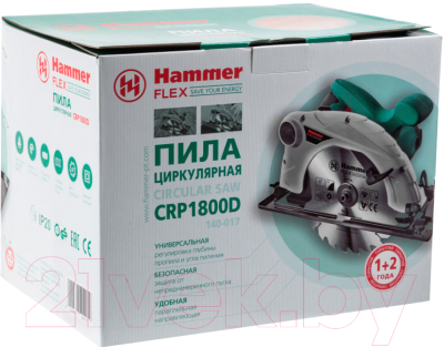 Дисковая пила Hammer Flex CRP1800D