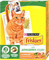 

Корм для кошек Friskies, С курицей и садовой зеленью