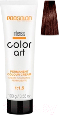 

Крем-краска для волос Prosalon, Шатен, Professional Color art Permanent colour cream 4/035