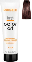 Крем-краска для волос Prosalon Professional Color art Permanent colour cream 7/035 (100мл, золотой ореховый блондин) - 