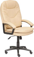 Кресло офисное Tetchair Comfort LT кожзам (бежевый) - 