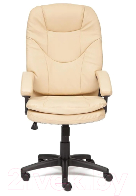 Кресло офисное Tetchair Comfort LT кожзам (бежевый)