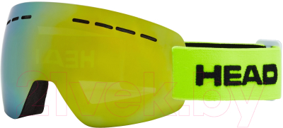 Маска горнолыжная Head Solar Fmr L Unisex Lime / 394417