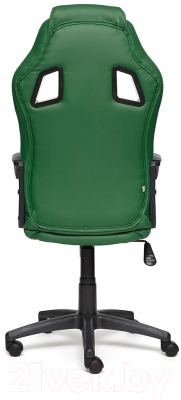 Кресло геймерское Tetchair Driver кожзам/ткань (металлик/фисташковый)