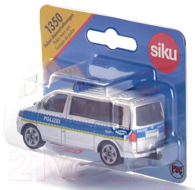 Изображение товара Автомобиль игрушечный Siku Микроавтобус полицейский / 1350