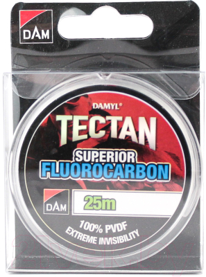 Леска флюорокарбоновая DAM Tectan New Superior FC 25м 0.35мм 7.6кг / 60634
