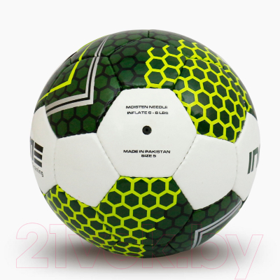 Футбольный мяч Ingame Training IFB-129 (белый/зеленый)