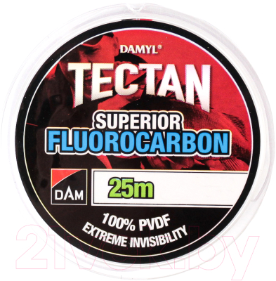 Леска флюорокарбоновая DAM Tectan New Superior FC 25м 0.18мм 2.7кг / 60628