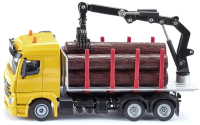 

Лесовоз игрушечный Siku, Mercedes-Benz Arocs с манипулятором / 2714