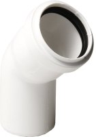 

Отвод внутренней канализации Pro Aqua, Stilte Ду 50x45 / ST100545W