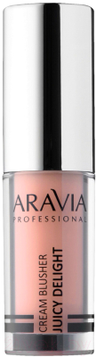 Румяна Aravia Professional Juicy Delight Жидкие кремовые тон 01 Blusher (5мл)