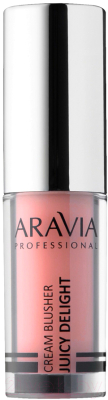 Румяна Aravia Professional Juicy Delight Жидкие кремовые тон 02 Blusher (5мл)