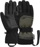 Перчатки лыжные Reusch Primus R-Tex Xt / 6201224-5710 (р-р 10, Burnt Olive/Black) - 