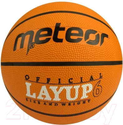 Баскетбольный мяч Meteor LayUp / 07054 (размер 6)