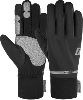 Перчатки лыжные Reusch Hike & Ride Stormbloxx Touch-Tec / 6205118-7702 (р-р 8, Black/Silver) - 