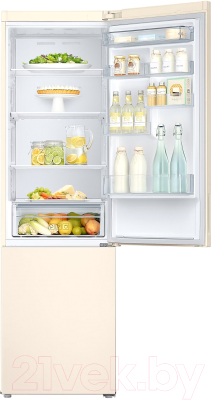 Холодильник с морозильником Samsung RB37A52N0EL/WT