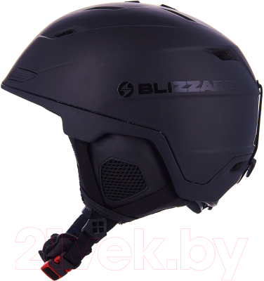 Шлем горнолыжный Blizzard Double Ski / 220103 (60-63см, Black Matt)