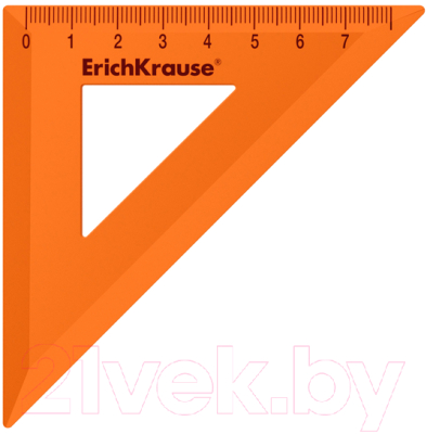 Изображение товара Треугольник Erich Krause Neon Solid / 57877 (оранжевый)