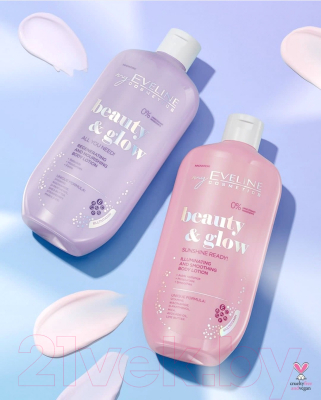 Лосьон для тела Eveline Cosmetics Beauty&Glow Разглаживающий с эффектом сияния (350мл)
