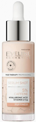 Сыворотка для век Eveline Cosmetics Face Therapy Professional Энергизирующая с 5% комплексом кофеина (30мл)