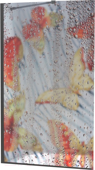 Стеклянная шторка для ванны Belux Помпеи ДС 60x150